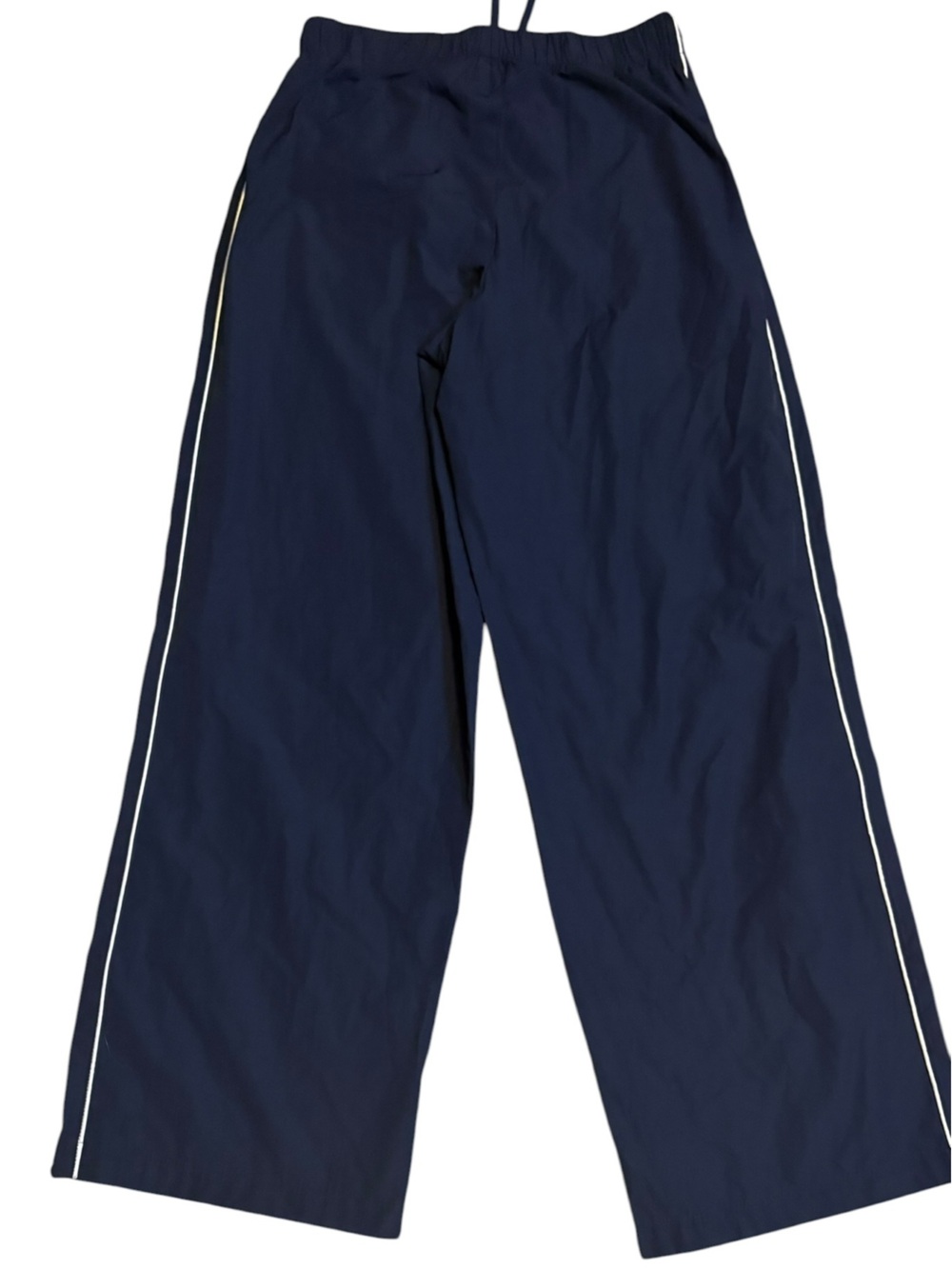 Wild Fable Navy Wide Leg Track Pants with Contrast Piping Size XS - Picture 6 of 7